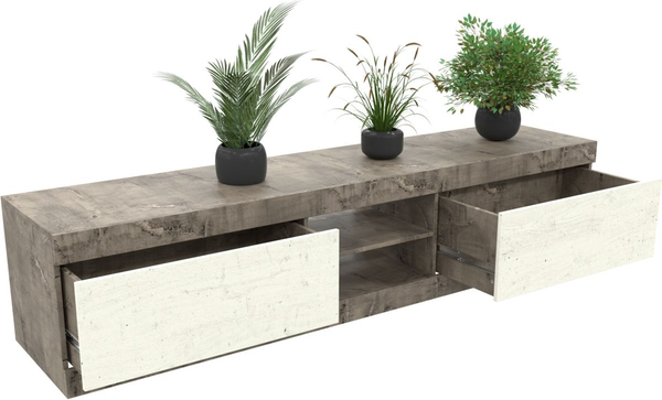 Изображение товара Тумба Мебель-КМК 2Я Лондон КМК 0467.1 (ледяное дерево)