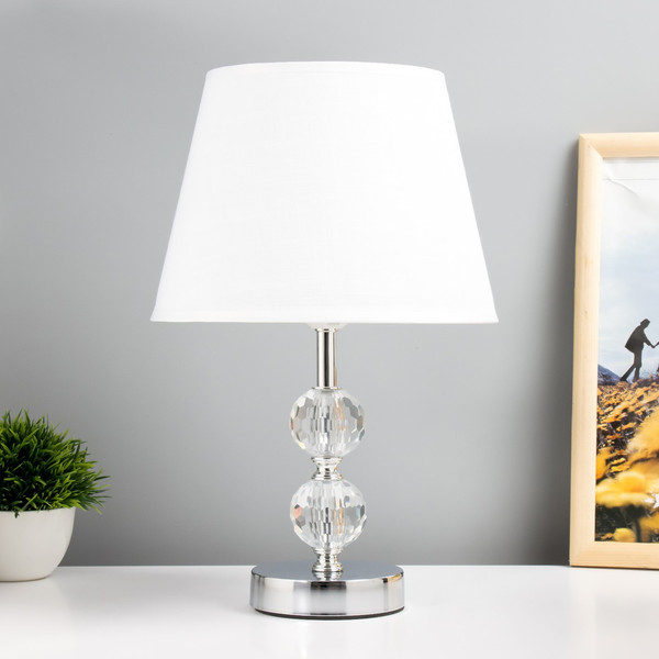 Изображение товара Прикроватная лампа Risalux Булла-2 / 9888537 (хром)