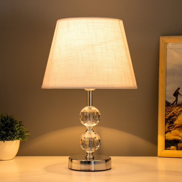 Изображение товара Прикроватная лампа Risalux Булла-2 / 9888537 (хром)