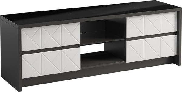 Изображение товара Тумба Мебель-КМК 4Я Монако КМК 0673.29 (антрацит/дуб полярный)