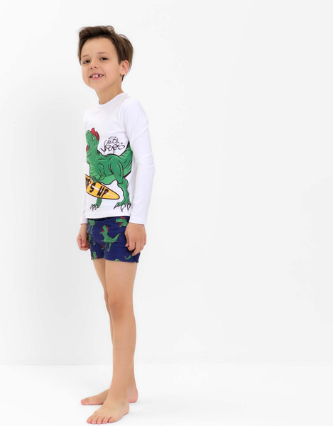 Изображение товара Комплект для плавания детский Kaftan Динозавр / 9622598 (р.98-104)
