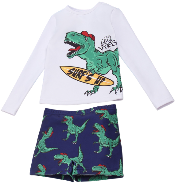 Изображение товара Комплект для плавания детский Kaftan Динозавр / 9622598 (р.98-104)