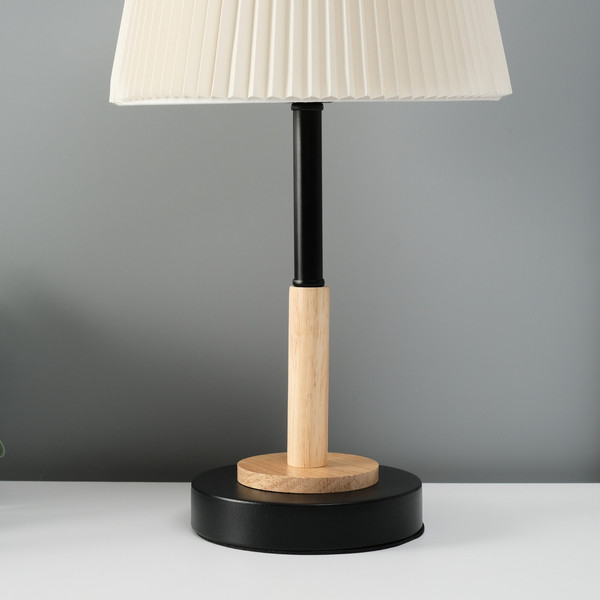 Изображение товара Прикроватная лампа Risalux Дипломат 10689408 (черный/бежевый)