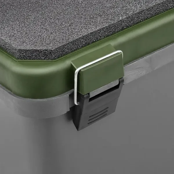 Изображение товара Ящик рыболовный Helios HS-IB-19-GH-1 (серый/хаки)