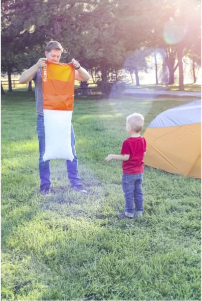 Изображение товара Подушка туристическая Klymit Drift Camp Pillow Large (оранжевый)