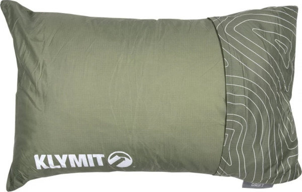 Изображение товара Подушка туристическая Klymit Drift Camp Pillow Regular (зеленый)