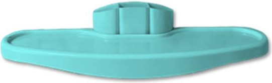 Изображение товара Полка для ванной Белпласт Уют С370А-2830 (бирюзовый)