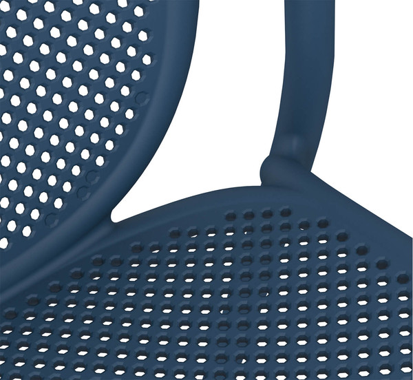 Изображение товара Стул пластиковый Sheffilton SHT-S172  (темно-синий пластик)