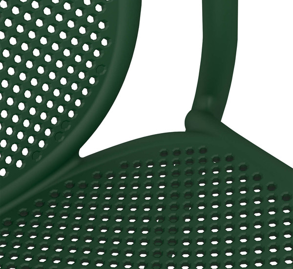 Изображение товара Стул пластиковый Sheffilton SHT-S172 (темно-зеленый RAL 6028 пластик)