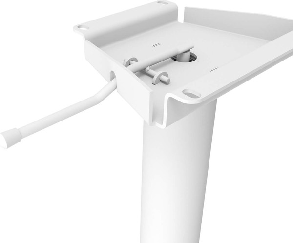 Изображение товара Каркас стула Sheffilton Барного SHT-S128 (белый муар/белый металл)