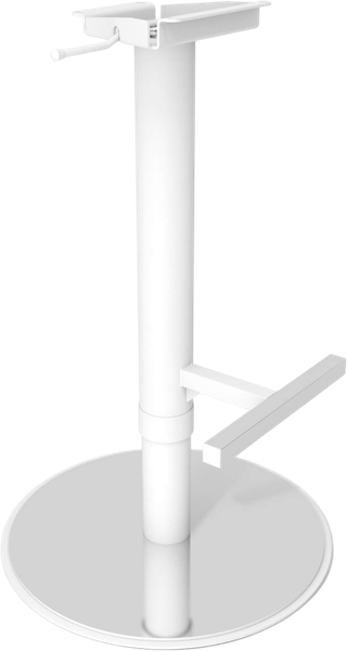 Изображение товара Каркас стула Sheffilton Барного SHT-S128 (белый муар/белый металл)