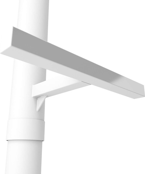 Изображение товара Каркас стула Sheffilton Барного SHT-S128 (белый муар/белый металл)