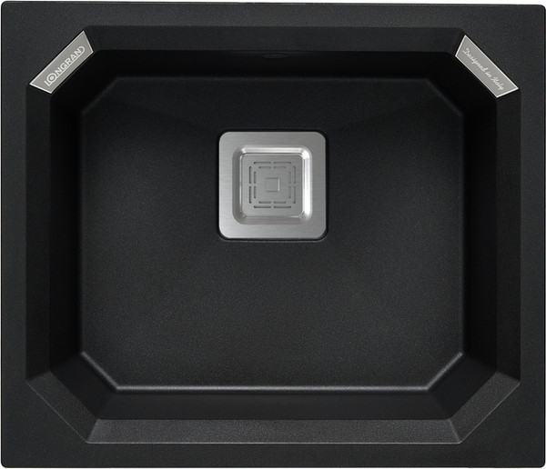 Изображение товара Мойка кухонная Longran Octagon OCG530.457 (оникс)