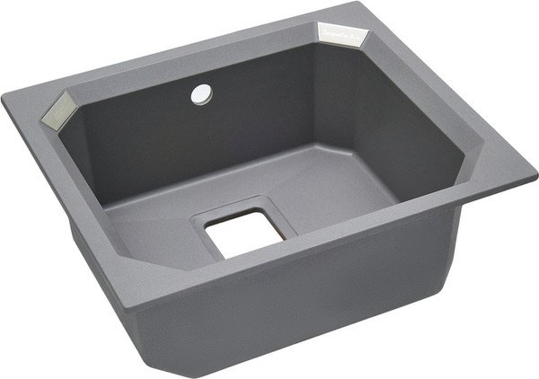 Изображение товара Мойка кухонная Longran Octagon OCG530.457 (крома)