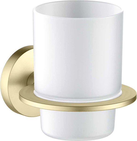 Изображение товара Стакан для зубной щетки и пасты Aquatek Оберон AQ4204BG (золото)