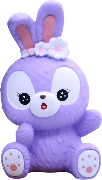 Изображение товара Копилка ILikeGift Surprised Bunny / 1043-1B (фиолетовый)