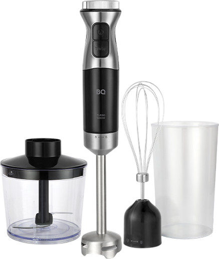 Изображение товара Блендер погружной BQ HB533PS (черный/сталь)