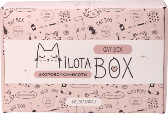 Изображение товара Подарочный набор ILikeGift MilotaBox Cat Box / MB094