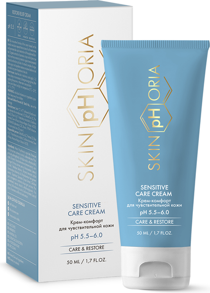 Изображение товара Крем для лица SkinpHoria Moist & Smooth Sensitive Care (50мл)