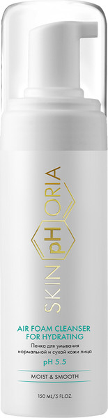 Изображение товара Пенка для умывания SkinpHoria Moist & Smooth Air Foam Cleanser for hydrating (150мл)