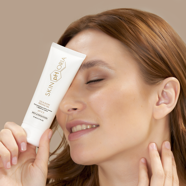 Изображение товара Гоммаж для лица SkinpHoria Peels & Exfoliators Ice & Glow Peeling Gel (75мл)