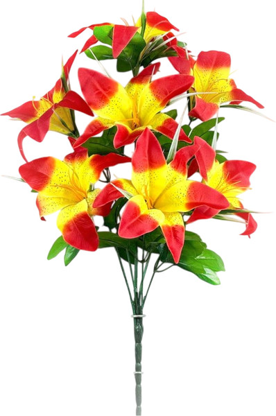 Изображение товара Искусственный букет No Brand Лилии / БС181о