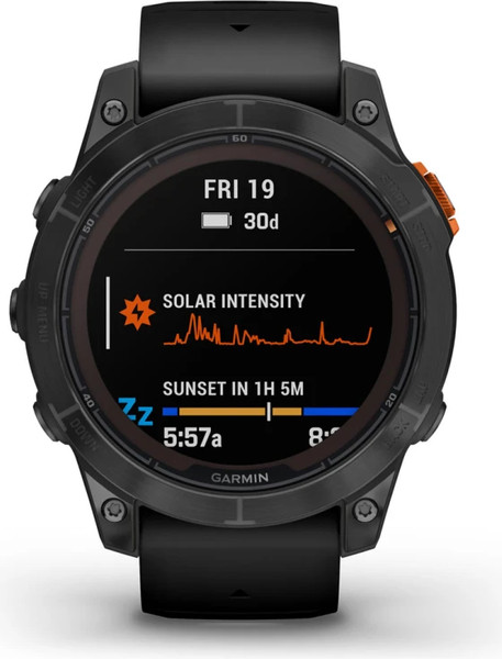Изображение товара Умные часы Garmin Fenix 7 Pro Solar 47mm / 010-02777-01 (сланцево-серый/черный)