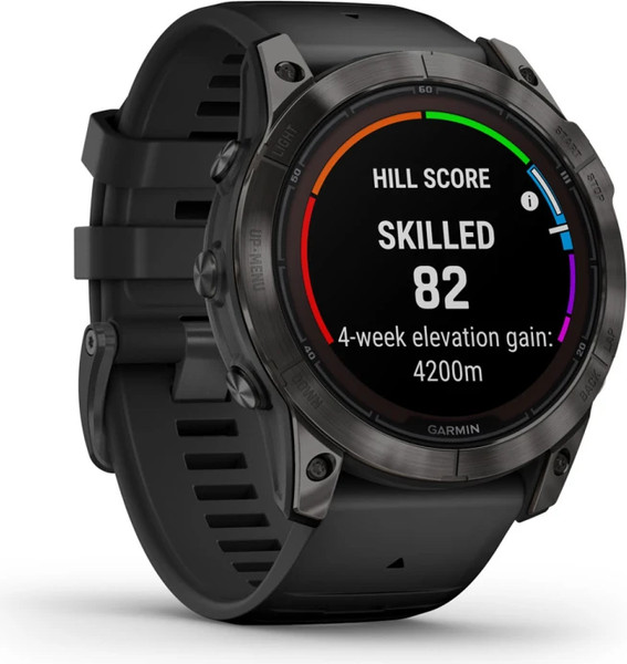 Изображение товара Умные часы Garmin Fenix 7X Pro Sapphire Solar 51mm / 010-02778-11 (карбоново-серый титан/черный)