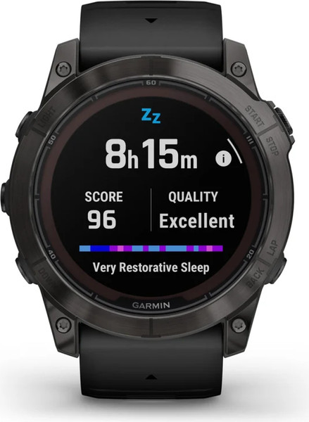 Изображение товара Умные часы Garmin Fenix 7X Pro Sapphire Solar 51mm / 010-02778-11 (карбоново-серый титан/черный)