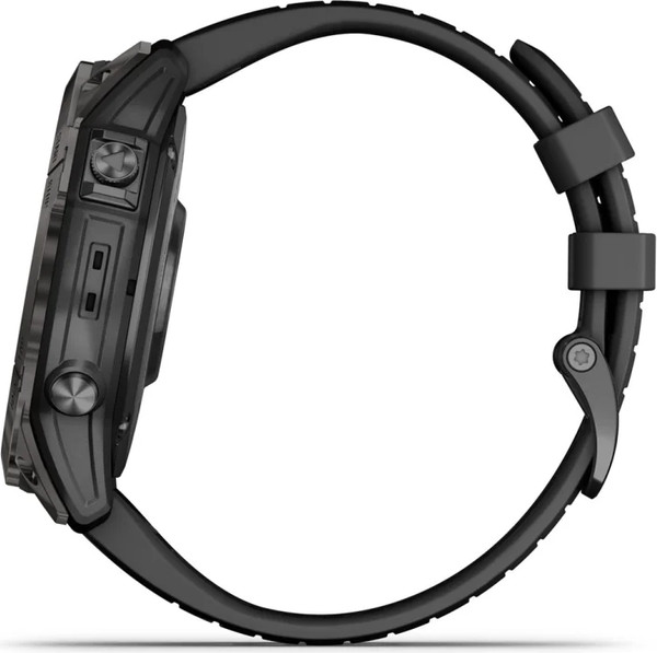 Изображение товара Умные часы Garmin Fenix 7X Pro Sapphire Solar 51mm / 010-02778-11 (карбоново-серый титан/черный)
