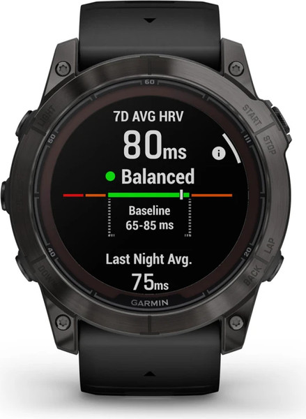 Изображение товара Умные часы Garmin Fenix 7X Pro Sapphire Solar 51mm / 010-02778-11 (карбоново-серый титан/черный)