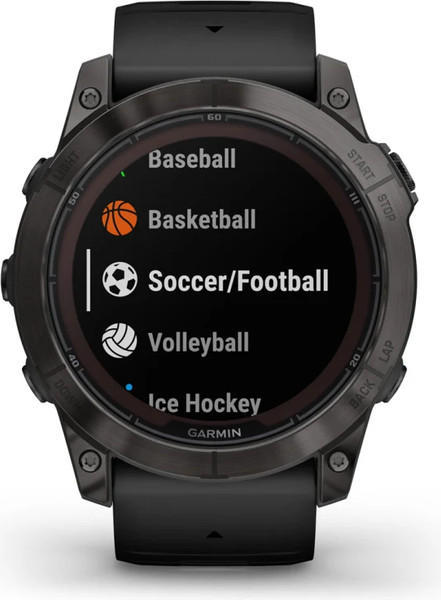 Изображение товара Умные часы Garmin Fenix 7X Pro Sapphire Solar 51mm / 010-02778-11 (карбоново-серый титан/черный)