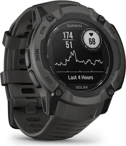 Изображение товара Умные часы Garmin Instinct 2X Solar 50mm / 010-02805-00 (графит)
