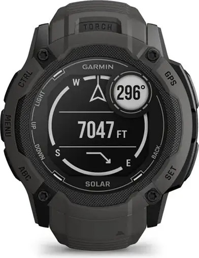 Изображение товара Умные часы Garmin Instinct 2X Solar 50mm / 010-02805-00 (графит)
