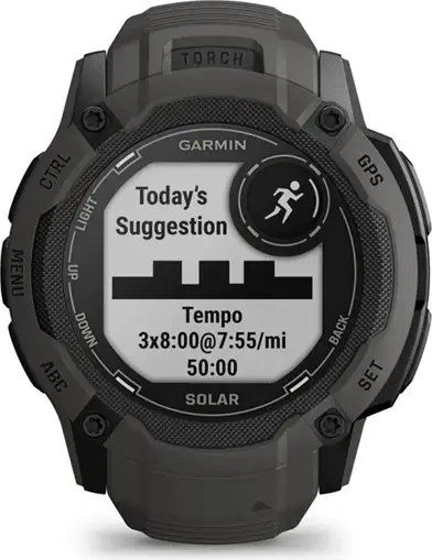 Изображение товара Умные часы Garmin Instinct 2X Solar 50mm / 010-02805-00 (графит)