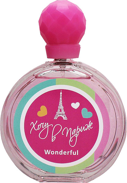 Изображение товара Туалетная вода Delta Parfum Хочу в Париж Wonderful (100мл)