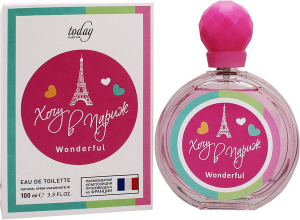 Изображение товара Туалетная вода Delta Parfum Хочу в Париж Wonderful (100мл)