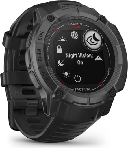 Изображение товара Умные часы Garmin Instinct 2X Solar Tactical 50mm / 010-02805-03 (черный)
