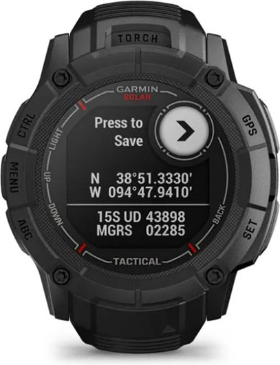 Изображение товара Умные часы Garmin Instinct 2X Solar Tactical 50mm / 010-02805-03 (черный)