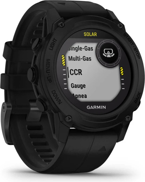 Изображение товара Умные часы Garmin Descent G1 Solar 45mm / 010-02604-12 (черный)
