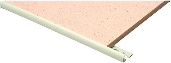 Изображение товара Уголок под плитку Пластал Наружная 9мм 2.5м (белый)