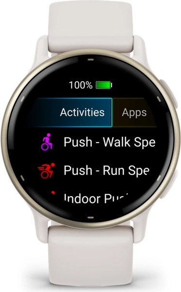 Изображение товара Умные часы Garmin Vivoactive 5 42mm / 010-02862-11 (слоновая кость)