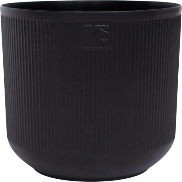 Изображение товара Кашпо VipSet Росси с дренажной системой (3.1л, черный)