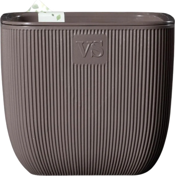 Изображение товара Кашпо VipSet Фабио с дренажной системой (1.95л, шоколад)