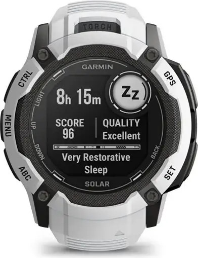 Изображение товара Умные часы Garmin Instinct 2X Solar 50mm / 010-02805-04 (белый)