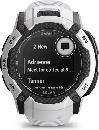 Изображение товара Умные часы Garmin Instinct 2X Solar 50mm / 010-02805-04 (белый)