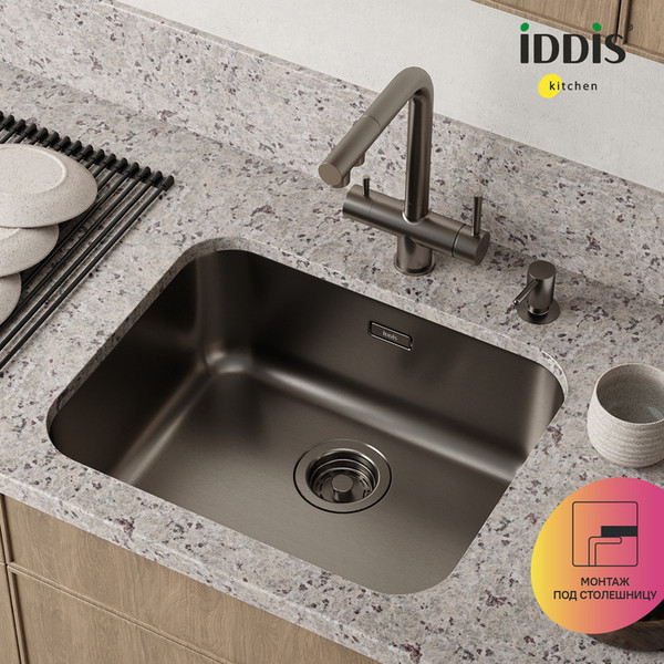 Изображение товара Мойка кухонная IDDIS Mate MAT53GMi77