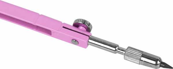 Изображение товара Циркуль Brauberg Geometry / 210700 (пастельный розовый)