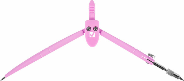 Изображение товара Циркуль Brauberg Geometry / 210700 (пастельный розовый)