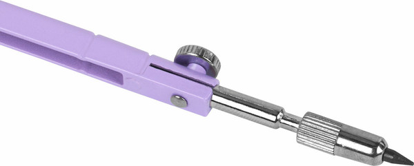 Изображение товара Циркуль Brauberg Geometry / 210698 (пастельный фиолетовый)